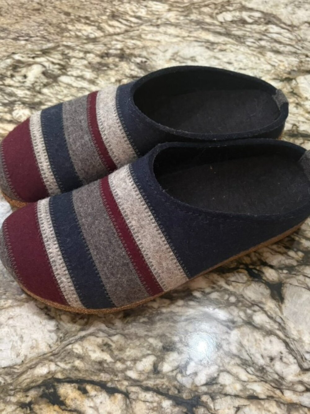 Haflinger Women's Energy Wool Slipper Clog
